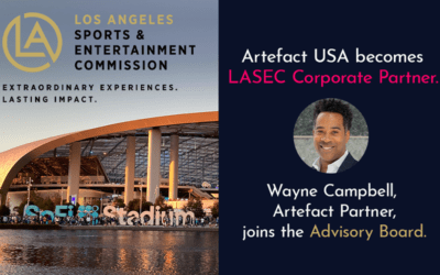 Artefact USA becomes a LASEC Corporate Partner Wayne Campbell, Artefact Partner, joins the Advisory Board