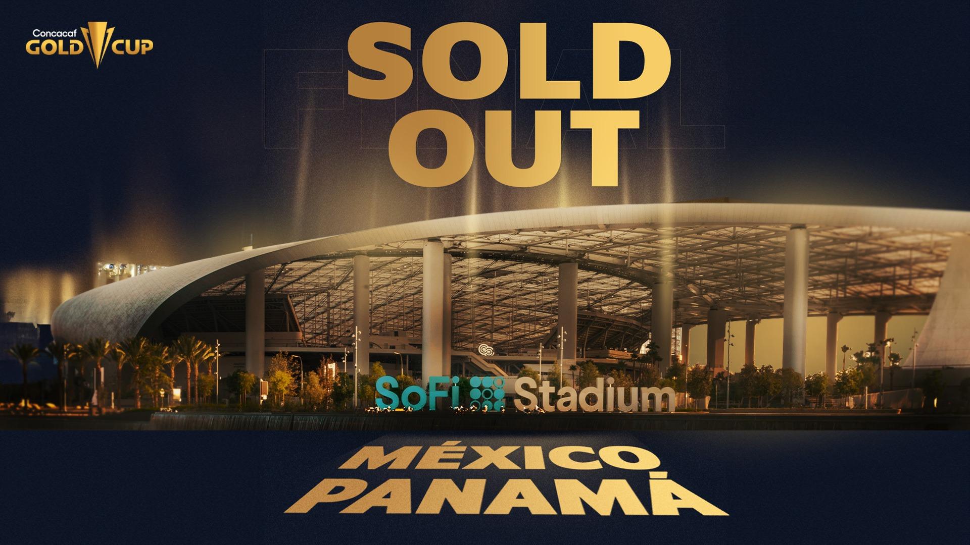 GC-Final-Sold-Out 2023 GOLD CUP FINAL AT SOFI STADIUM SOLD OUT