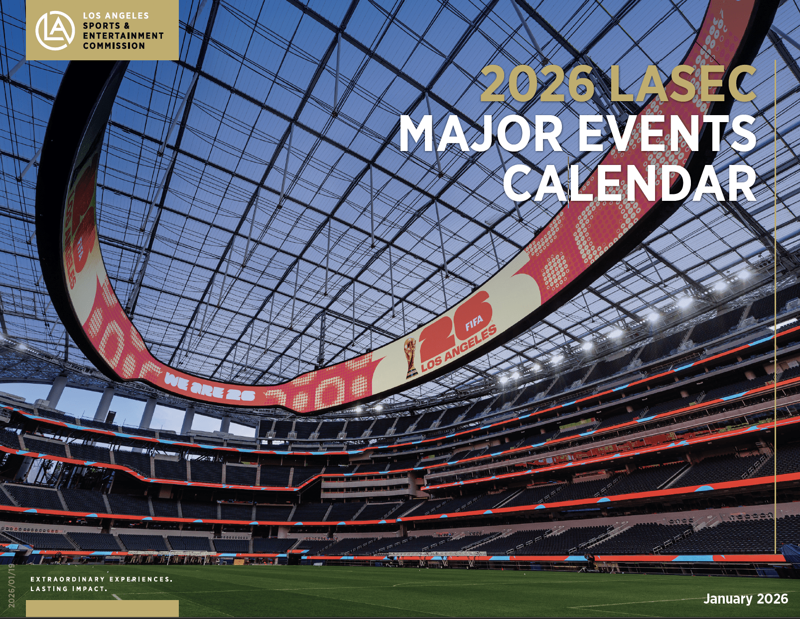 2025 LASEC Major Sports & Entertainment Events Calendar